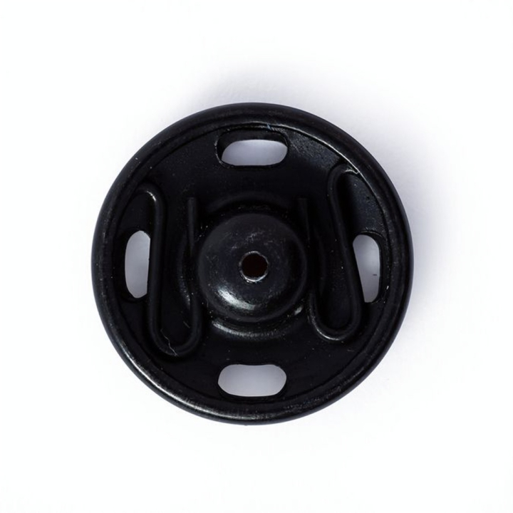 Bouton-pression à coudre 15 mm 6 pcs Noir - Prym - Rougier et Plé