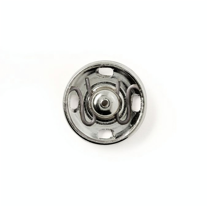 Bouton-pression à coudre 17 mm 4 pcs Argent - Prym - Rougier et Plé