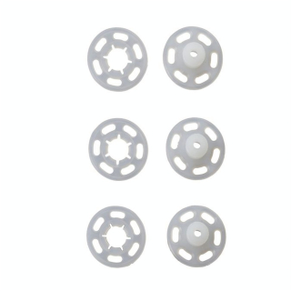Bouton-pression à coudre 7 mm 24 pcs Transparent - Prym - Rougier et Plé