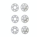 Bouton-pression à coudre 10 mm 18 pcs Transparent - Prym - Rougier et Plé