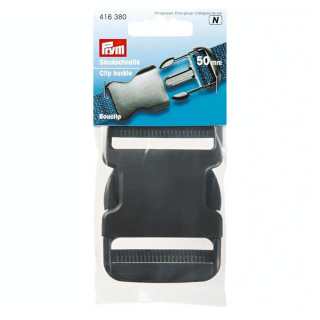 Boucle à attache rapide Bouclip Noir 50 mm - Prym - Rougier et Plé