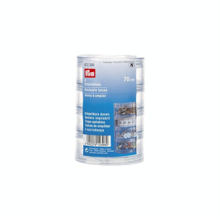 Boîte de rangement 7 cm 4 pcs Ronde - Prym - Rougier et Plé
