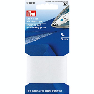 Fixe-ourlet thermocollant 38 mm Blanc - Prym - Rougier et Plé