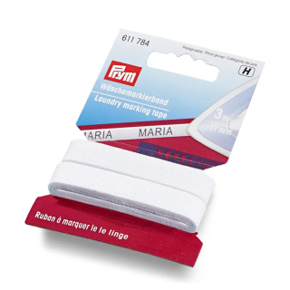 Ruban à marquer le lLinge Thermocollant 3 m x 11 mm - Prym - Rougier et Plé