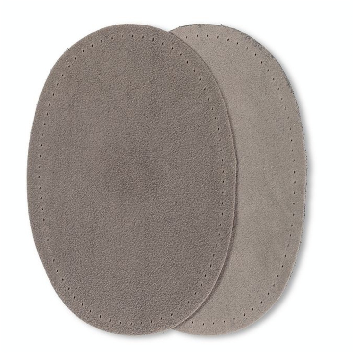 Renfort imitation daim Thermocollant 2 pcs 9 x 13,5 cm Gris clair - Prym - Rougier et Plé