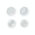Bouton-pression Color Snaps Rond 12,4 mm Transparent mat - Prym - Rougier et Plé
