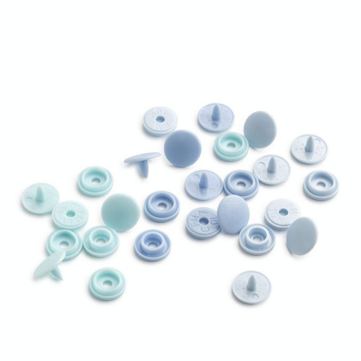 Bouton-pression Color Snaps Mini Rond 9 mm Bleu clair - Prym - Rougier et Plé