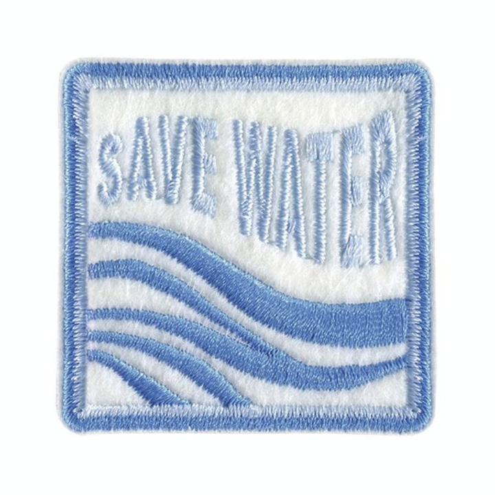 Écusson Thermocollant Recyclé Save Water - Prym - Rougier et Plé