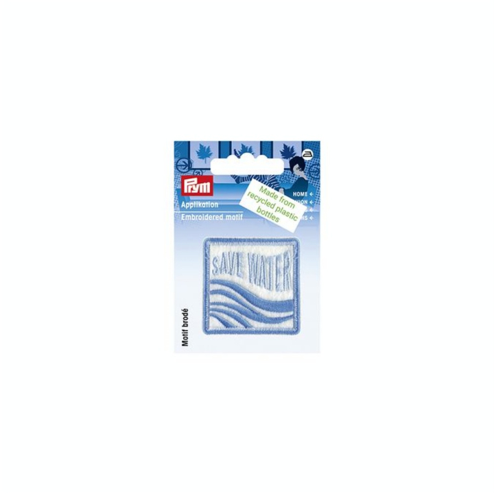 Écusson Thermocollant Recyclé Save Water - Prym - Rougier et Plé