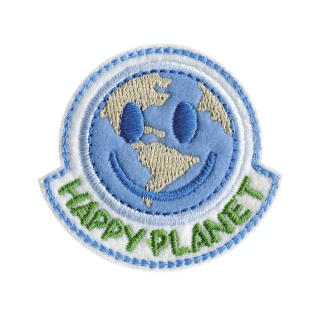 Écusson Thermocollant Recyclé Happy Planet - Prym - Rougier et Plé