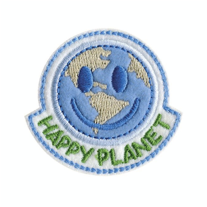 Écusson Thermocollant Recyclé Happy Planet - Prym - Rougier et Plé