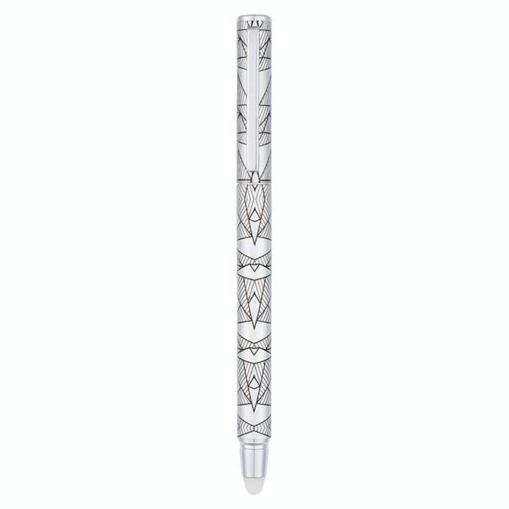 Stylo roller à recharge thermosensible Géométrique Design aléatoire - Editions Oberthur - Rougier et Plé