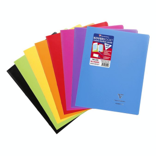 Cahier 24 x 32 cm grands carreaux Séyès 96 pages Koverbook - Clairefontaine - Rougier et Plé