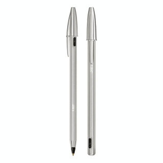 Stylo à bille Cristal Rechargeable Medium Kit Noir - Bic - Rougier et Plé