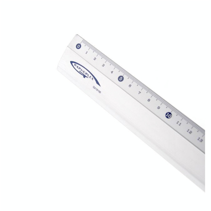 Règle aluminium Antiglisse 100 cm - Graphoplex - Rougier et Plé