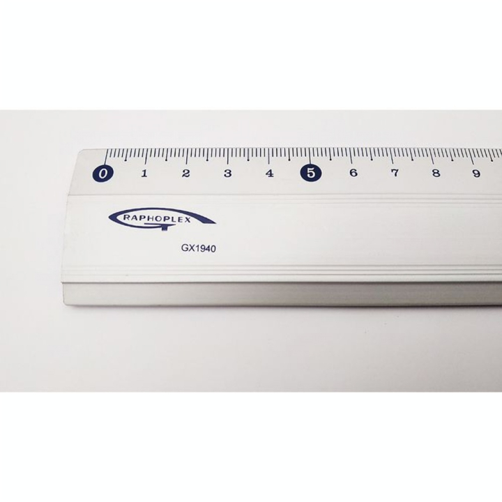 Règle aluminium Antiglisse 40 cm - Graphoplex - Rougier et Plé
