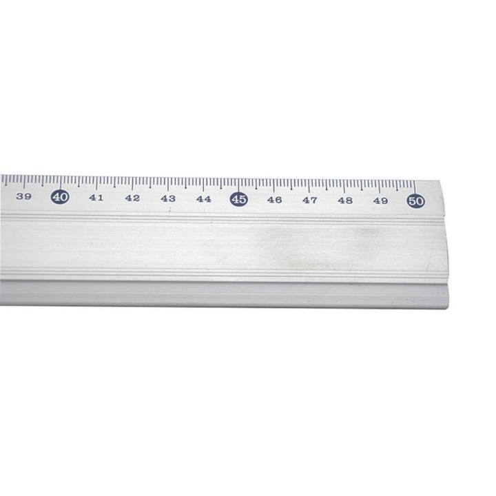 Règle aluminium Antiglisse 50 cm - Graphoplex - Rougier et Plé