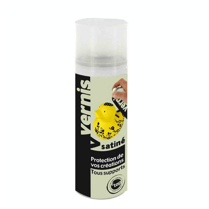 Vernis satiné en spray 250 ml - CTOP - Rougier et Plé