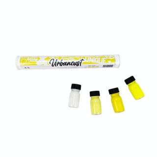Peinture Custom Cuir Kit 4 Flacons 10 ml Tons Jaunes - Urbancust - Rougier et Plé