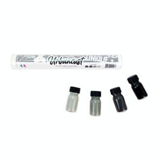 Peinture Custom Cuir Kit 4 Flacons 10 ml Tons Gris - Urbancust - Rougier et Plé