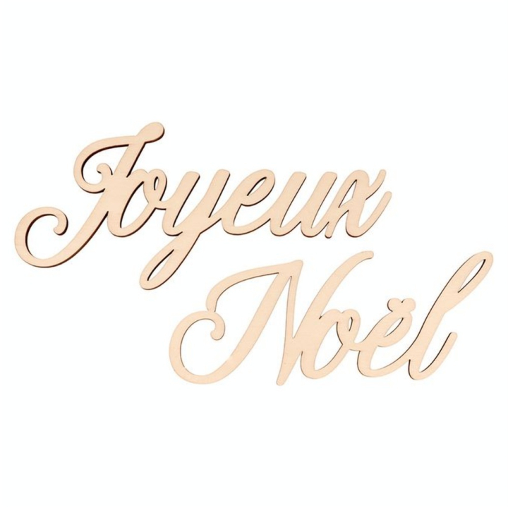 Joyeux Noël en bois ajouré - Artemio - Rougier et Plé