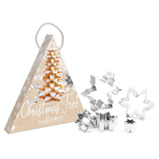 Emporte-pièce Flocon Kit Sapin de Noël 5 pcs - ScrapCooking - Rougier et Plé