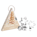 Emporte-pièce Flocon Kit Sapin de Noël 5 pcs - ScrapCooking - Rougier et Plé