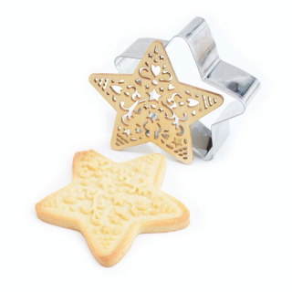 Emporte-pièce + Embosseur Étoile - ScrapCooking - Rougier et Plé