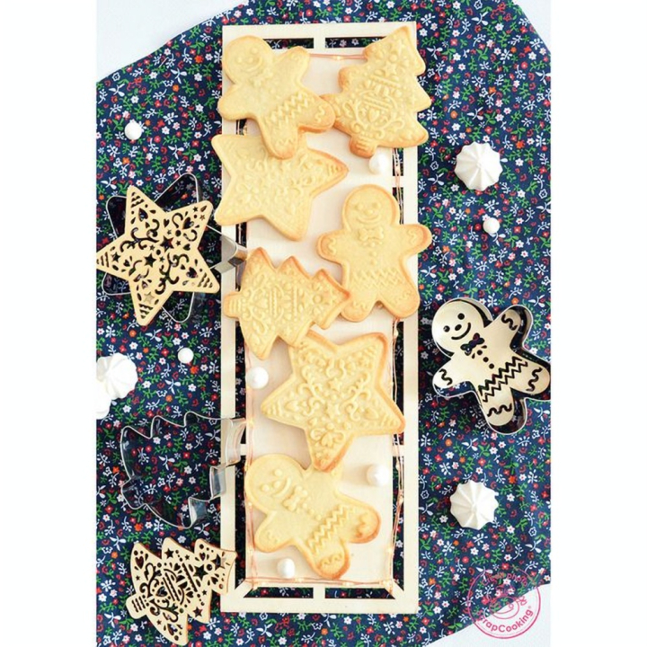 Emporte-pièce + Embosseur Étoile - ScrapCooking - Rougier et Plé