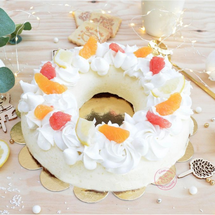 Moule Bûche Couronne de Noël Kit 7 pcs - ScrapCooking - Rougier et Plé