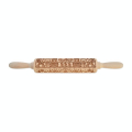 Rouleau à pâtisserie en bois 39 cm Empreinte Casse-Noisette - ScrapCooking - Rougier et Plé
