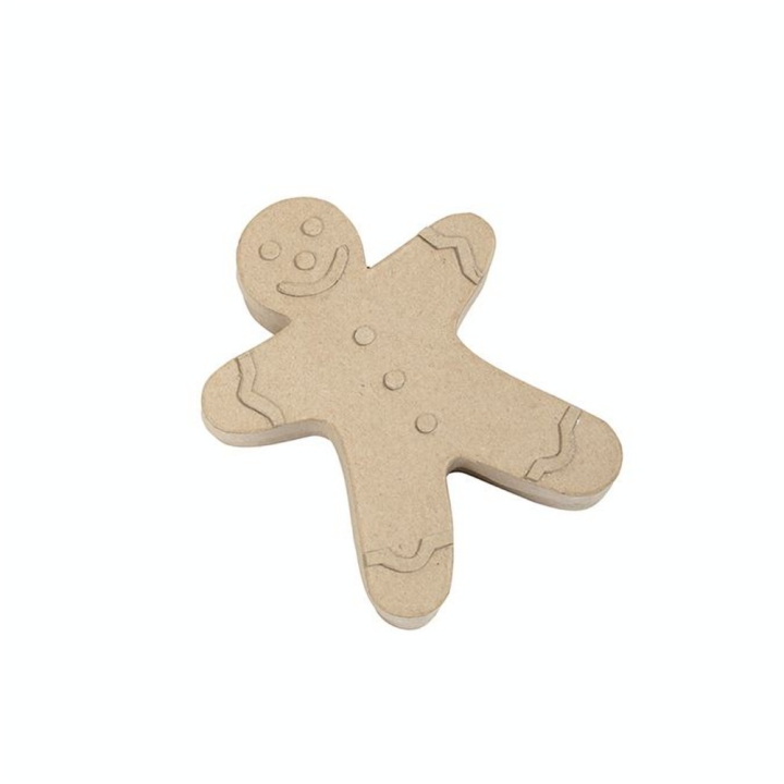 Boîte Bonhomme en pain d'épices 12 x 3 x 15 cm - Décopatch - Rougier et Plé