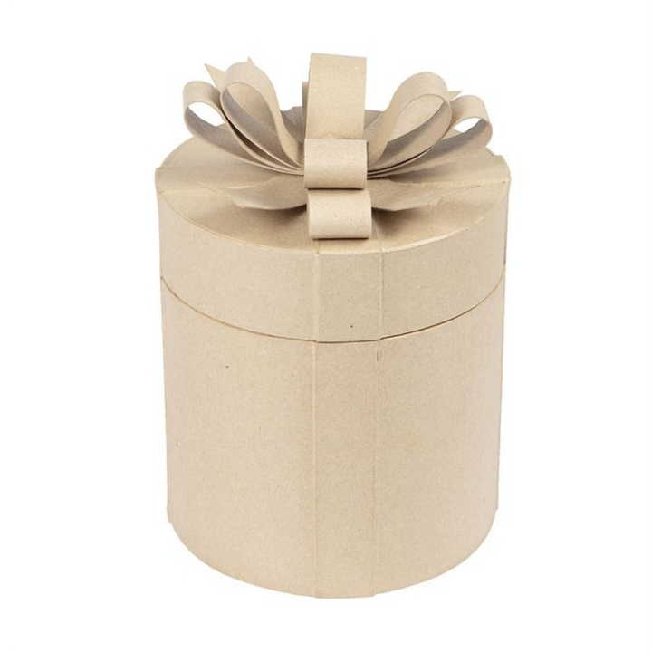 Boîte Cadeau ronde 26 x 32 cm 2 pcs - Décopatch - Rougier et Plé