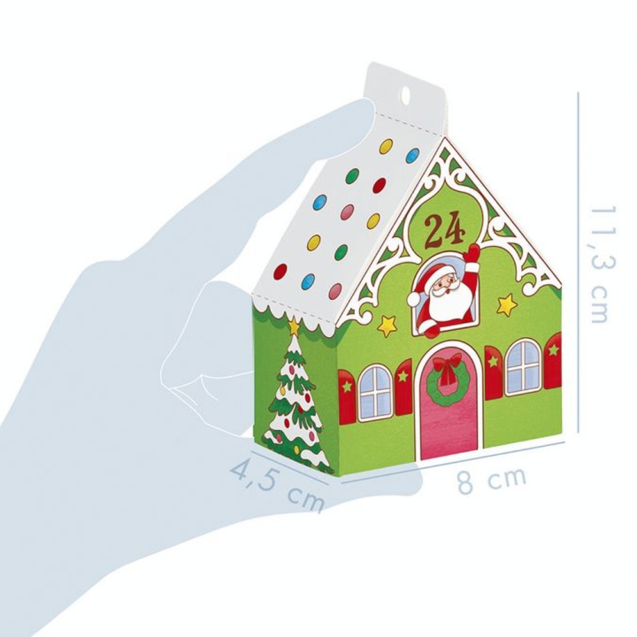 Calendrier de l'Avent 3D À colorier - Avenue Mandarine - Rougier et Plé