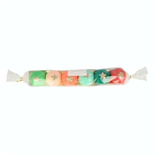 Boule surprise de Noël Arc-en-ciel 6 pcs - Meri Meri - Rougier et Plé
