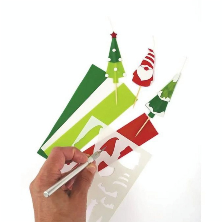 Bougies de Noël Kit DIY 3 pcs - Graine Créative - Rougier et Plé