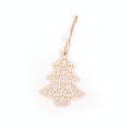 Sapin de Noël en bois ajouré 9.7 x 11.8 cm - Graine Créative - Rougier et Plé