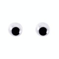 Yeux ronds avec pupille mobile ø 7 mm 10 pcs - Rayher - Rougier et Plé