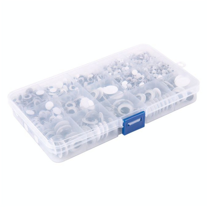 Yeux avec pupille mobile Boîte de 1500 pcs - Rayher - Rougier et Plé