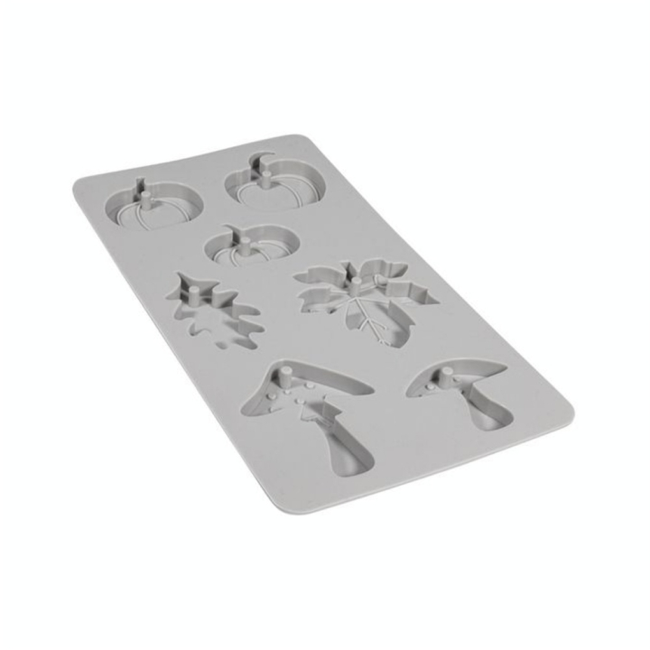 Moule en silicone Courge, Champignon, Feuille 14.5 x 26 cm - Rayher - Rougier et Plé