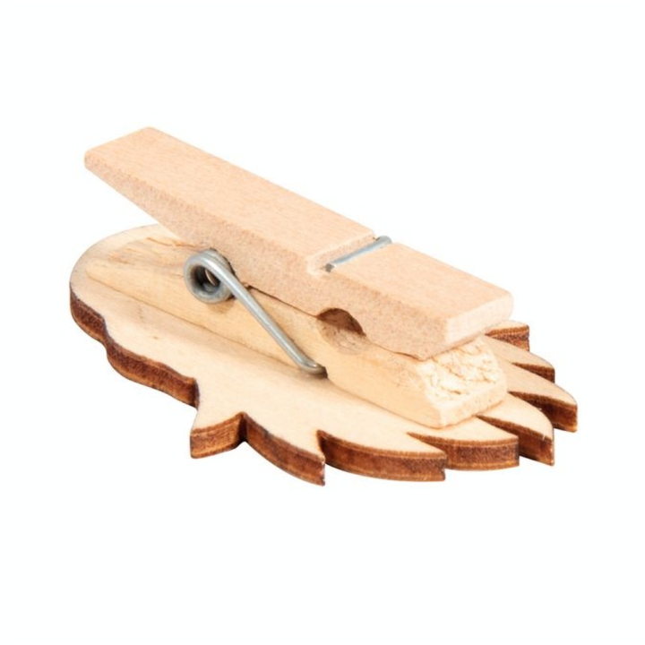 Chiffres sur pince pour Calendrier de l'Avent 2.8 x 4.5 cm Lutin - Rayher - Rougier et Plé