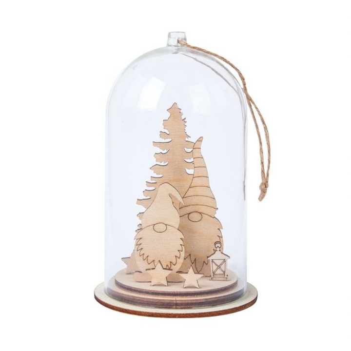 Décor de Noël en bois 8.4 cm Lutin 2 kits - Rayher - Rougier et Plé