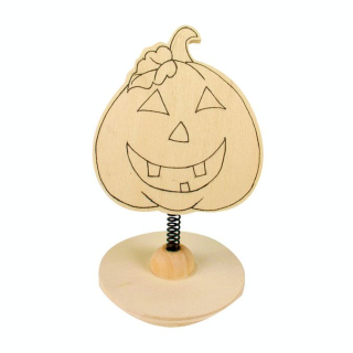 Marque-Place en bois 10 x 6 cm Citrouille - CTOP - Rougier et Plé