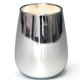 Verre à Bougie 8.5 x 11.5 cm Argent - Graine Créative - Rougier et Plé