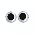 Yeux avec pupilles mobiles Ronds noirs 8 mm 10 pcs - Rayher - Rougier et Plé