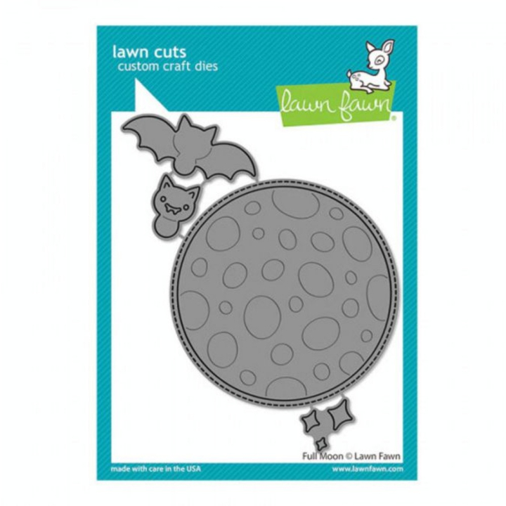 Matrice de découpe Die Pleine Lune 6 pcs - Lawn Fawn - Rougier et Plé