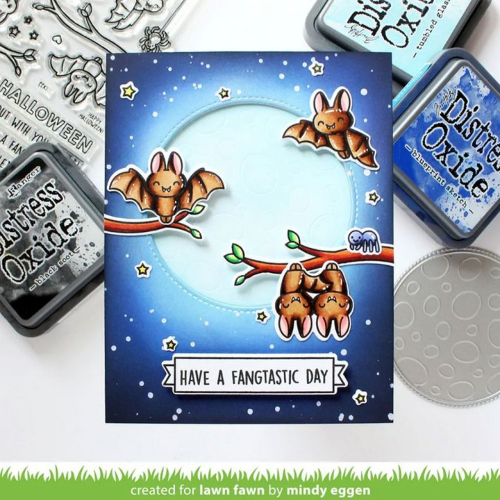 Matrice de découpe Die Pleine Lune 6 pcs - Lawn Fawn - Rougier et Plé