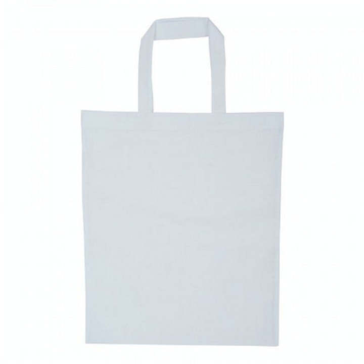 Sac tote bag pour enfant 24 x 28 cm Blanc - Rico Design - Rougier et Plé