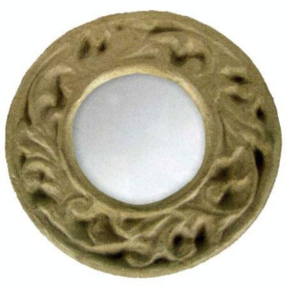 Miroir Kitch rond en bois médium 30 cm - Décopatch - Rougier et Plé