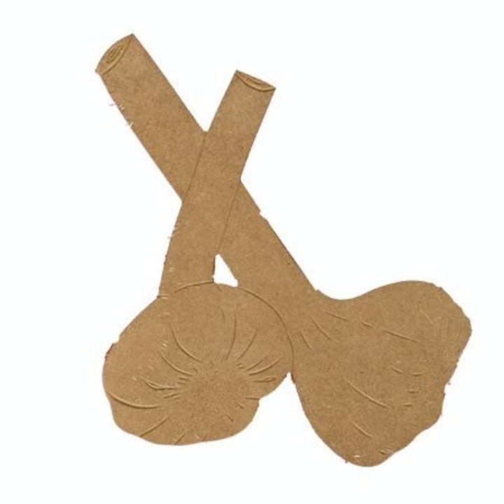Ail en bois médium 29.5 x 21 cm - Rico Design - Rougier et Plé